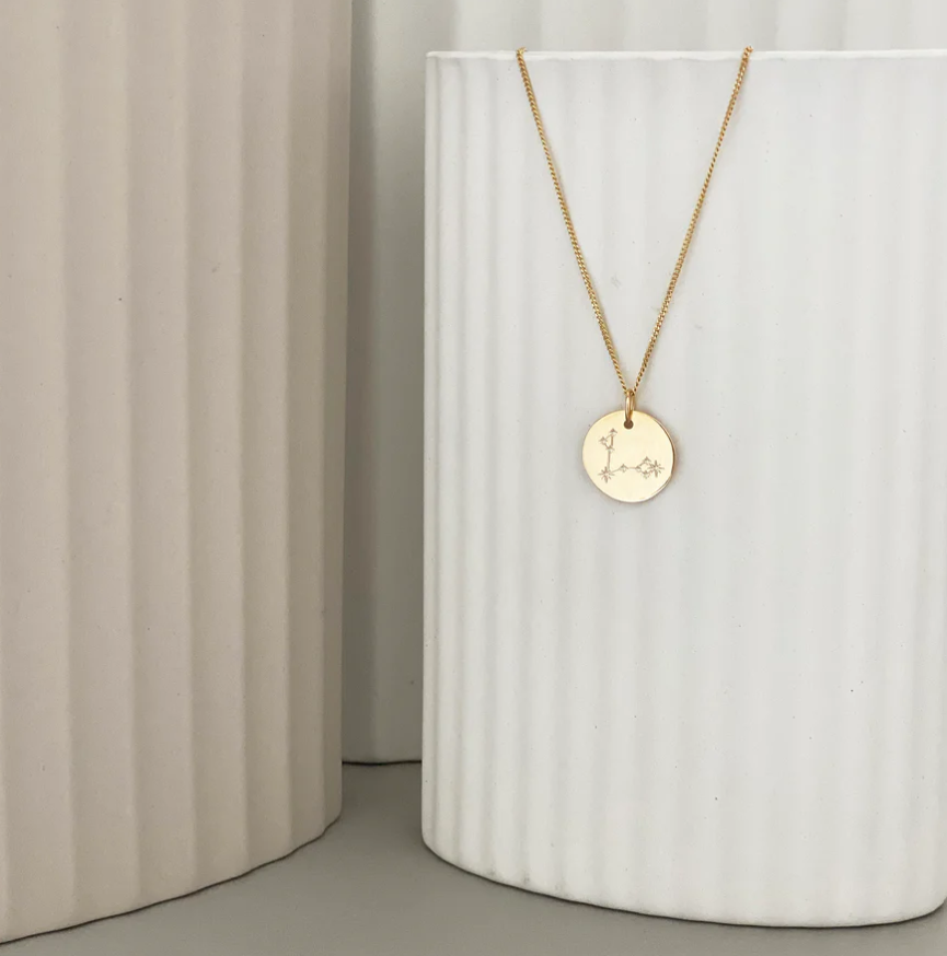 TB Zodiac Stars 1.6 Necklace - Pisces Gold