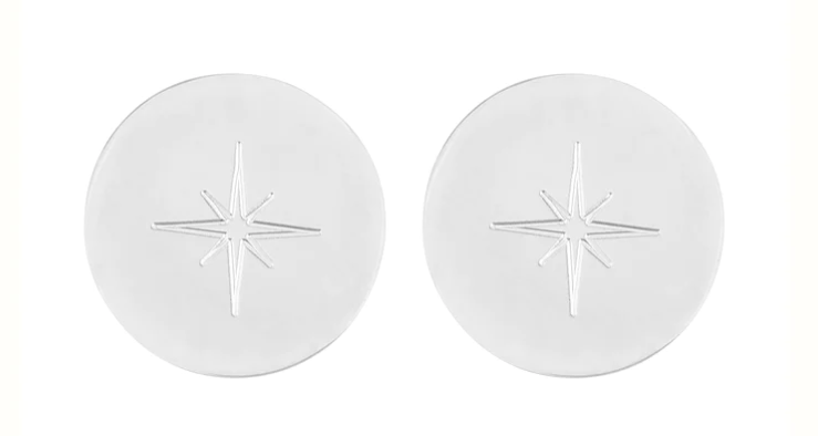 TB The North Star Stud earrings - Silver