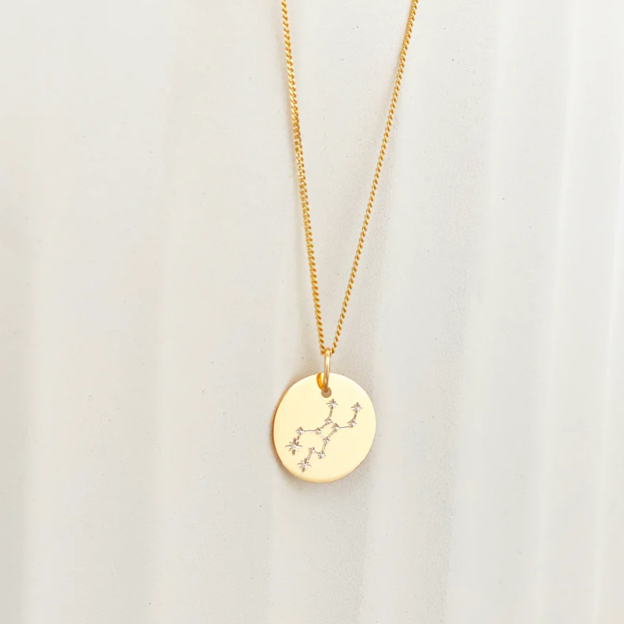TB Zodiac Stars 1.6 Necklace - Virgo Gold