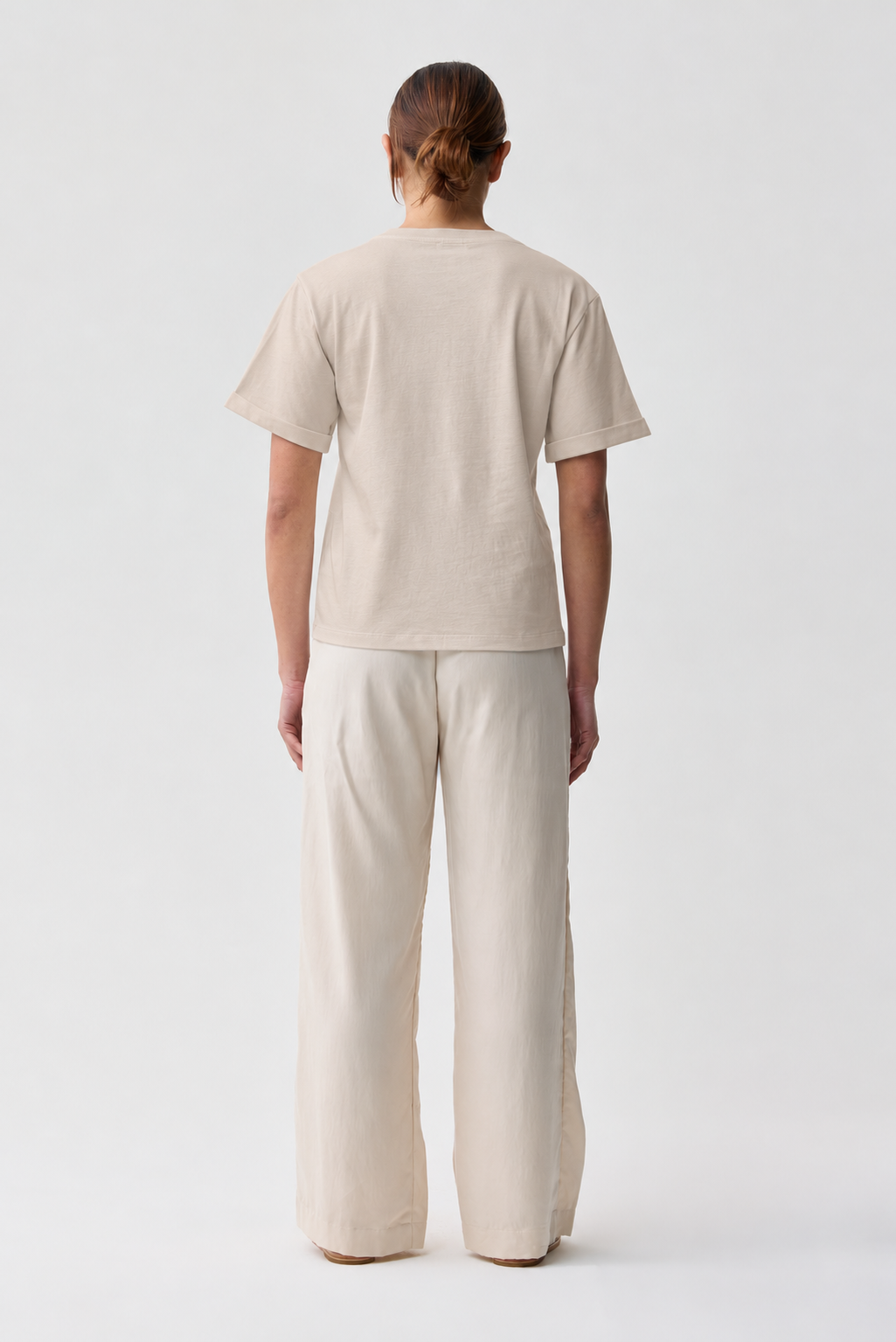Shelly Cotton Tee Sand