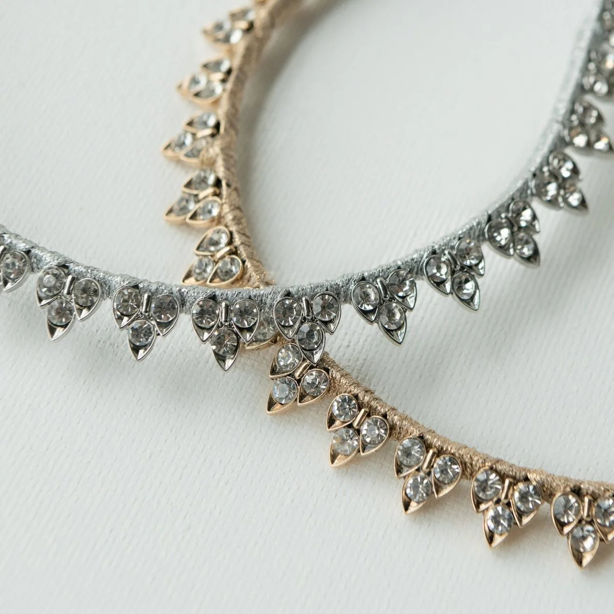 ashlee laurne gold silver wedding crown