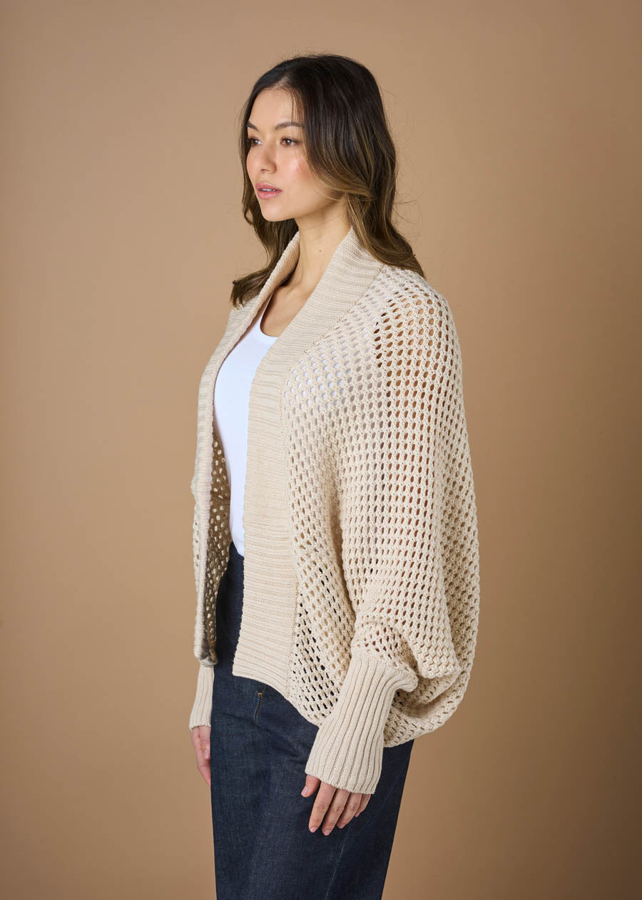 Uimi Sabina Merino Wool Shrug Antique