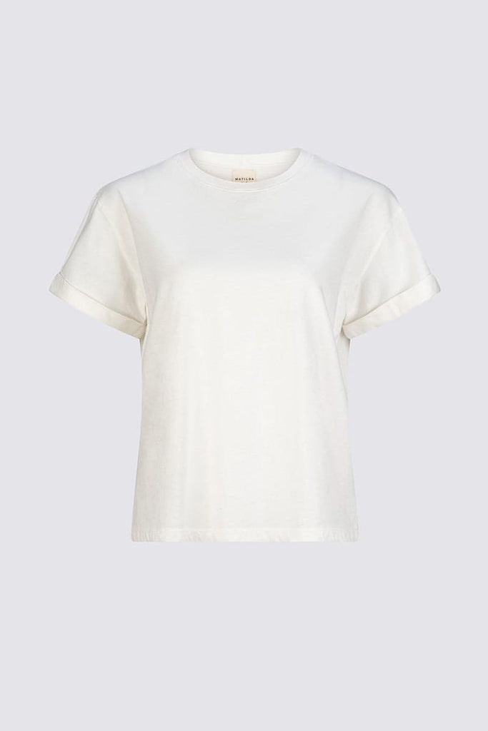 Elliot Tee Natural White