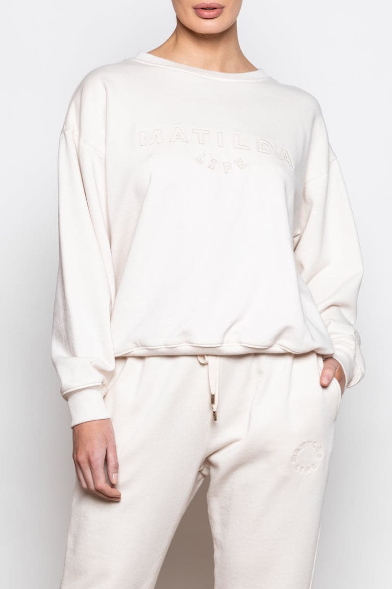 Lorne Sweat Bleached Sand