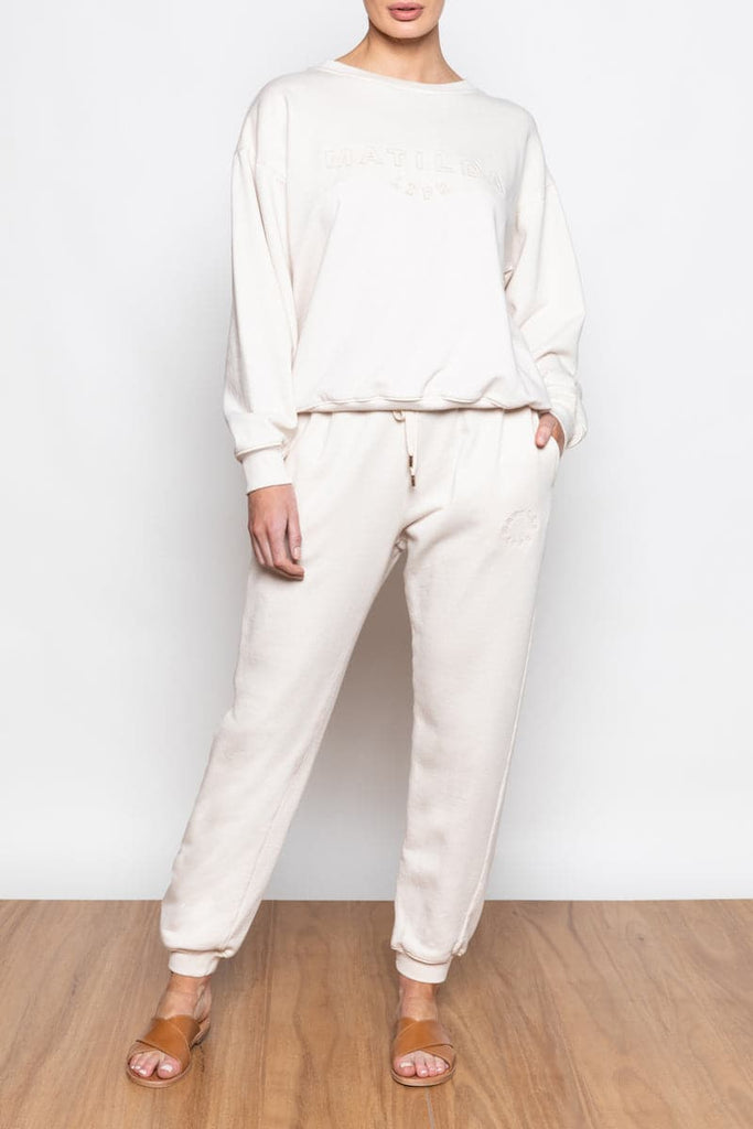 Lorne Track Pant Bleached Sand