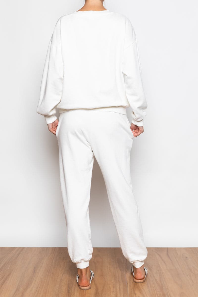 Lorne Sweat Natural White