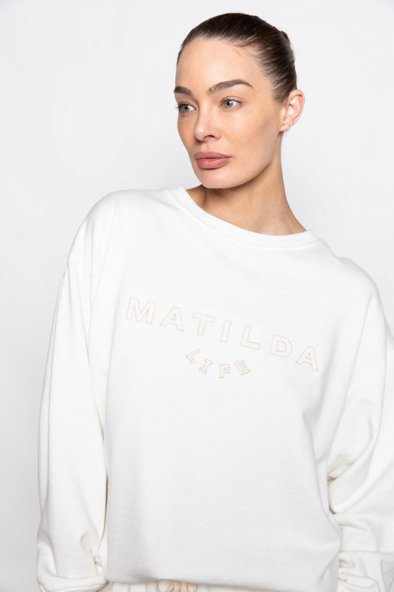 Lorne Sweat Natural White
