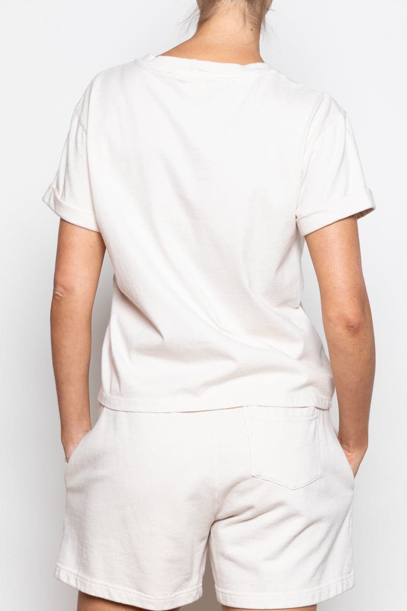Elliot Tee Natural White