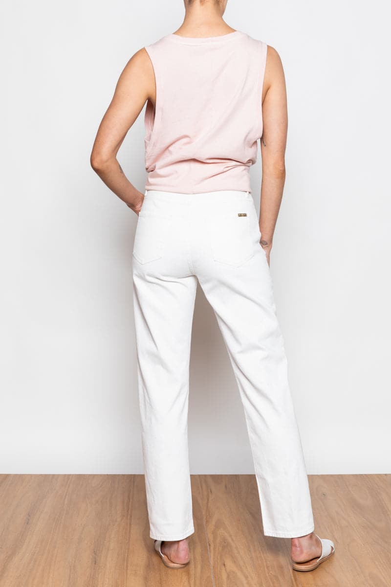 Cronulla Straight Leg Jean Natural White