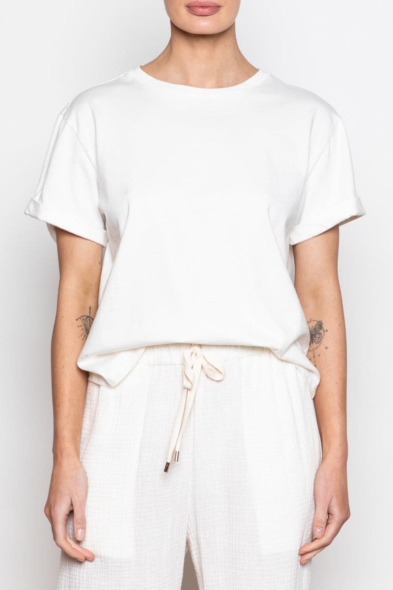 Elliot Tee Natural White
