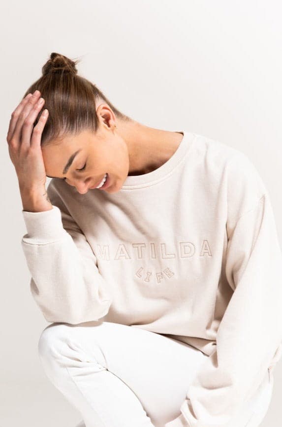 Lorne Sweat Natural White