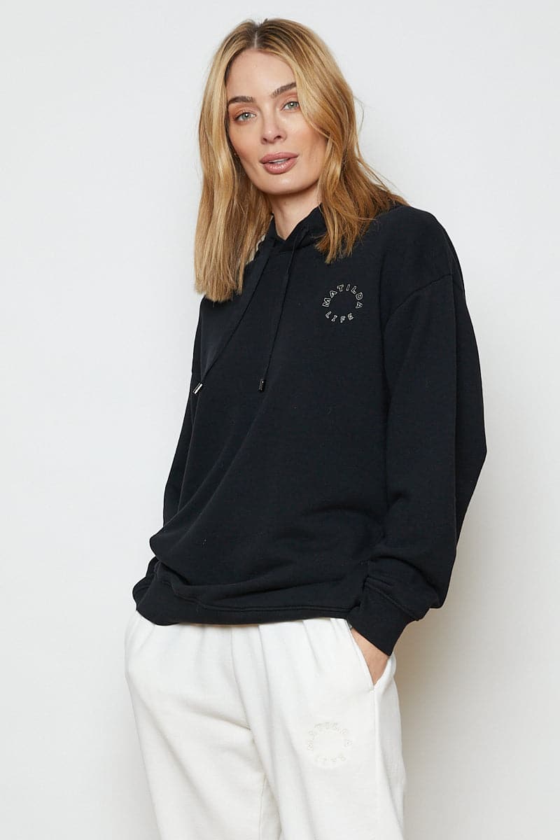 Lorne Hoodie Black Night