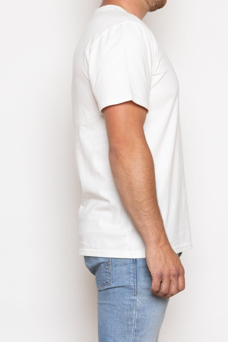 James Men's Tee Natural White